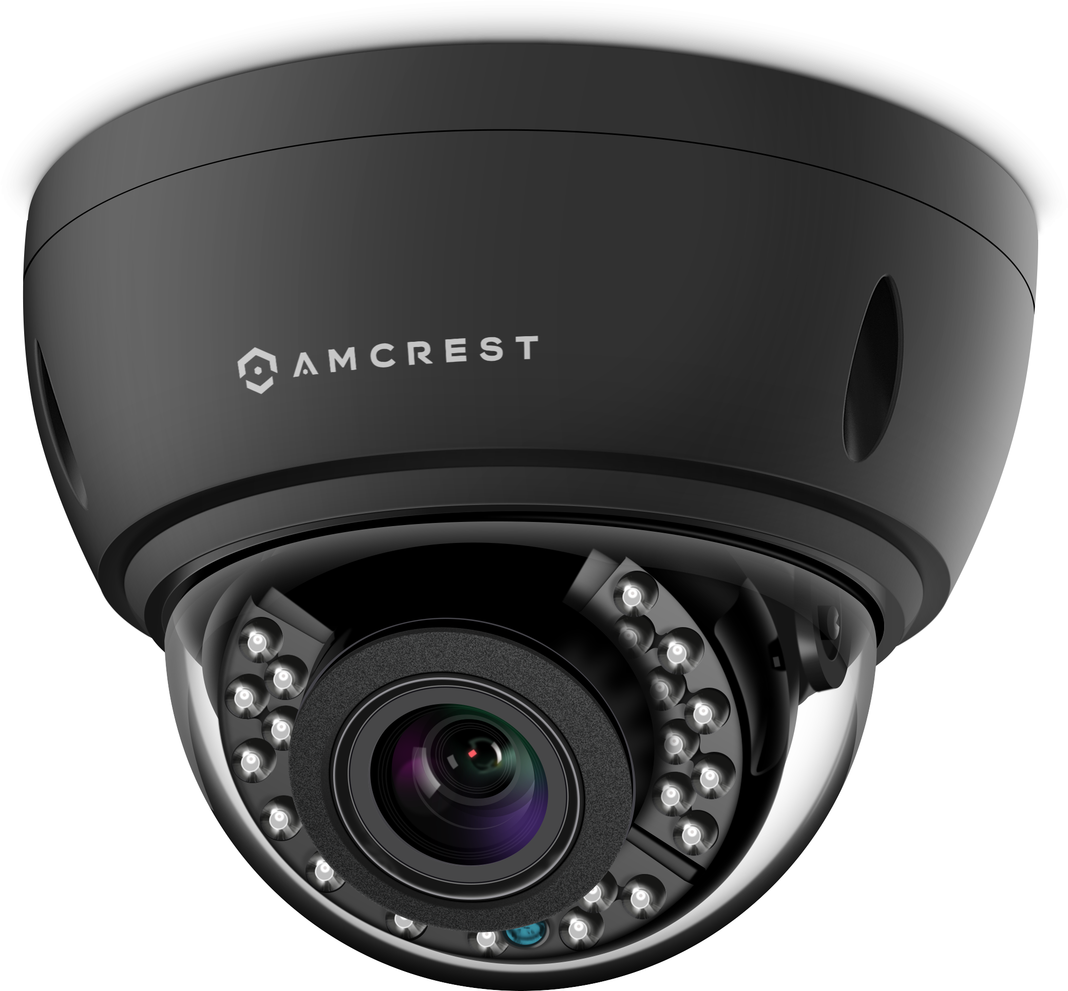 Amcrest 4x Optical Zoom Hd 1080p 1920tvl Dome Outdoor - Closed-circuit Television Clipart (2080x1931), Png Download