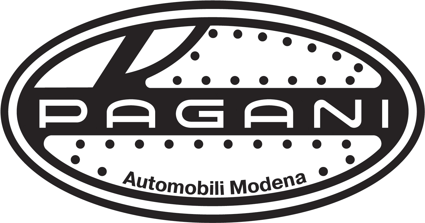 Pagani Logo, Hd 1080p, Png - Pagani Logo Black And White Clipart (1468x772), Png Download