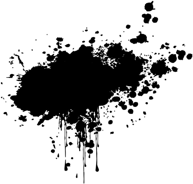 #sweden #splash #colour #freetoedit - Black Colour Splash Png Clipart (665x635), Png Download