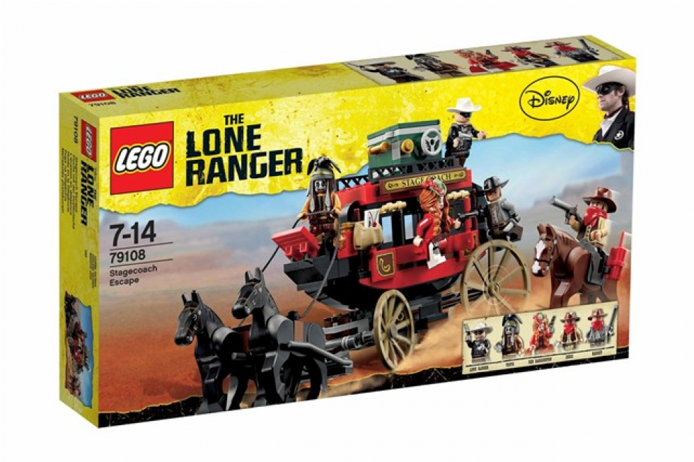 79108 1 - Lego Lone Ranger Clipart (980x980), Png Download