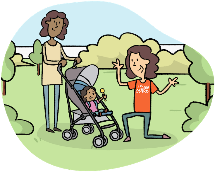 Volunteer Work With Children - Cartoon Clipart (800x800), Png Download