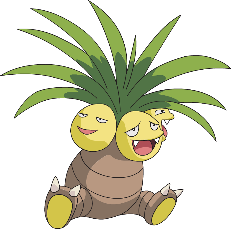 Pokemon Exeggutor Clipart (782x776), Png Download