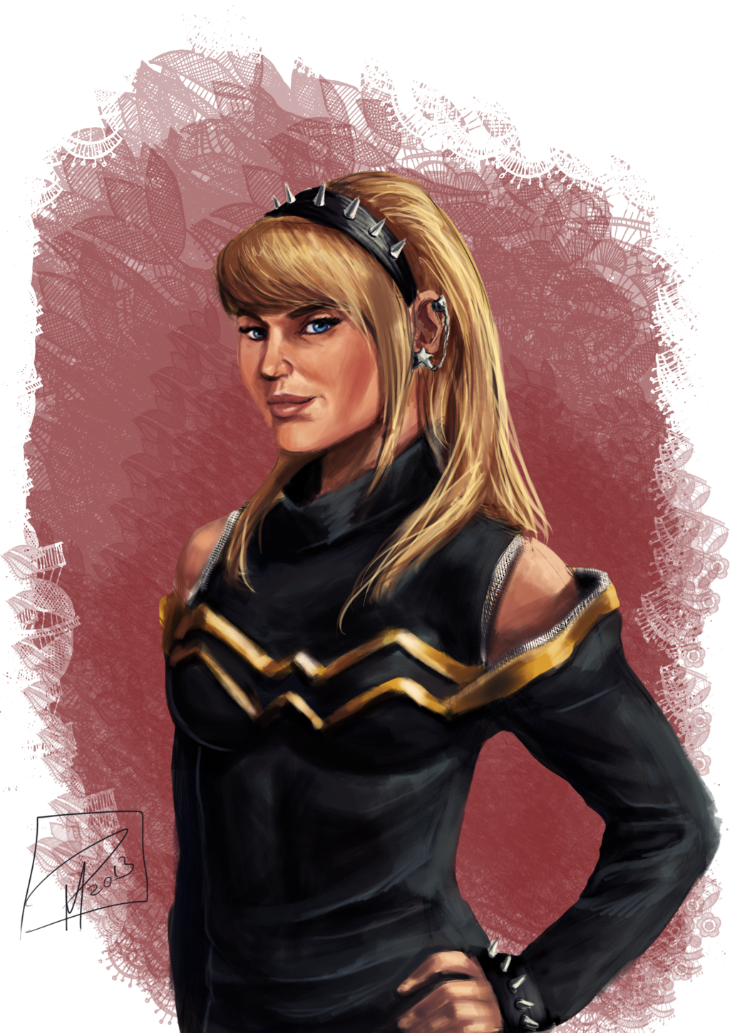 Wonder Girl By Jadenite Marelia - Girl Clipart (1024x1449), Png Download