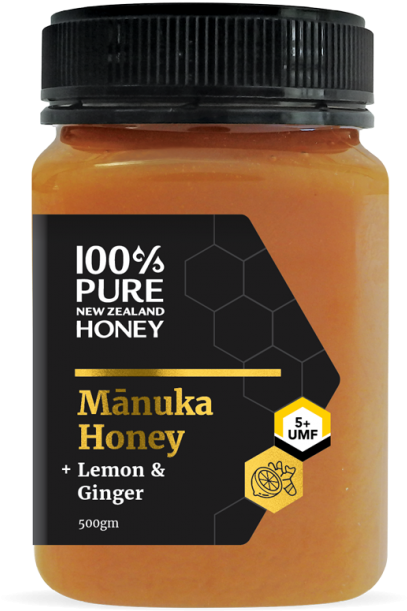 500g Clover Honey With Lemon & Ginger Clipart (820x820), Png Download