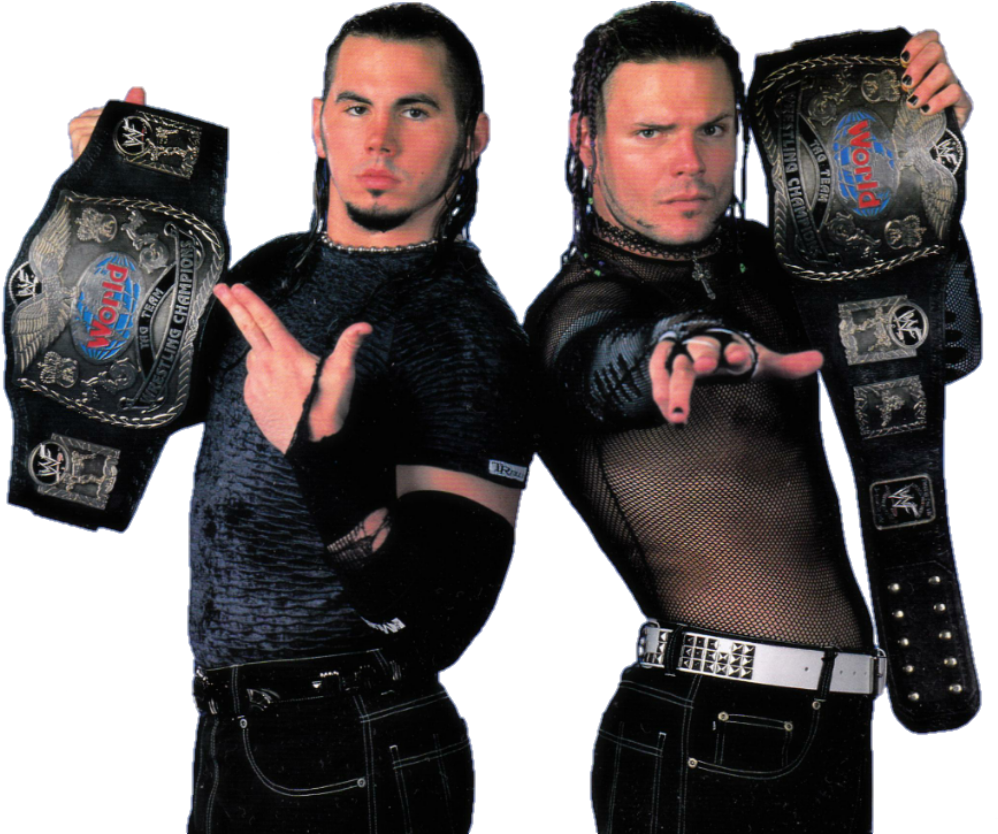 Hardy Boyz - Wwe - Hardy Boyz Tag Titles Clipart (1024x833), Png Download
