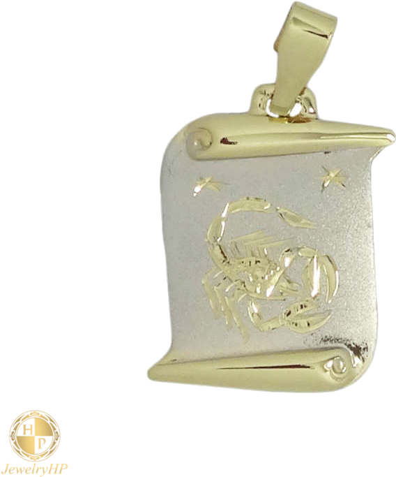 Zodiac Sign - Scorpio - Locket Clipart (800x800), Png Download