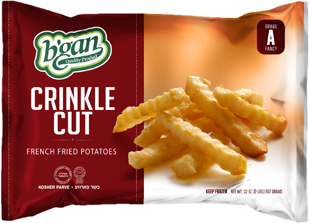 Crinkle Cut French Fries - B Gan Clipart (766x766), Png Download