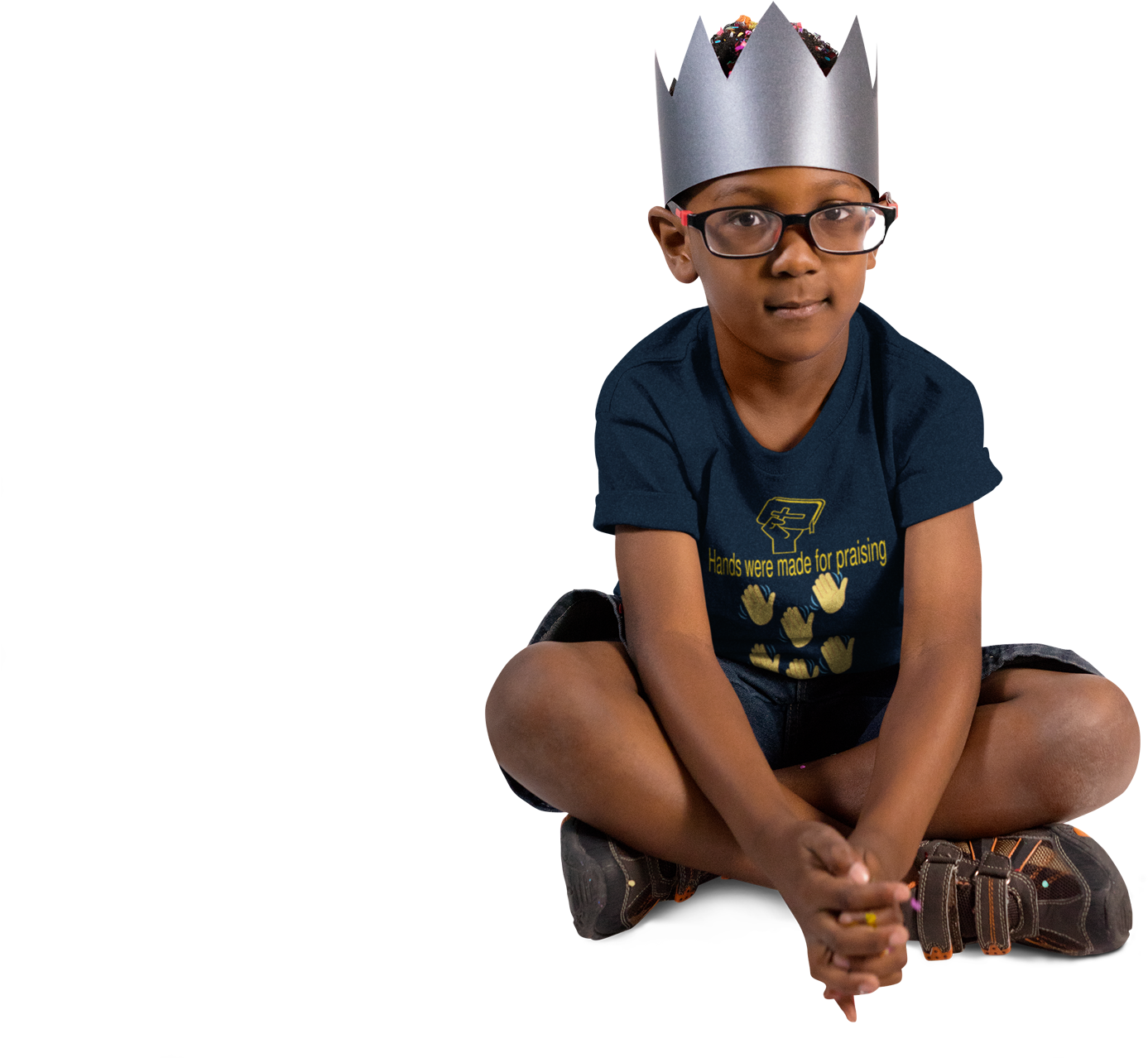 Hands Were Made For Praising - Sitting Clipart (1920x1440), Png Download