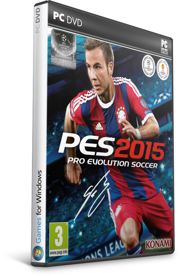 Pro - Evolution - Soccer - 2015-reloaded - Pro Evolution Soccer 2015 Clipart (620x950), Png Download