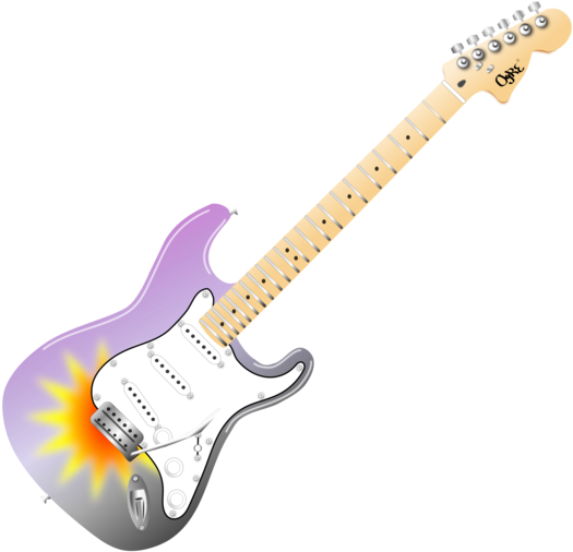 Acoustic-electric Guitar Bass Guitar Acoustic Guitar - Electric Guitar Clipart (750x750), Png Download