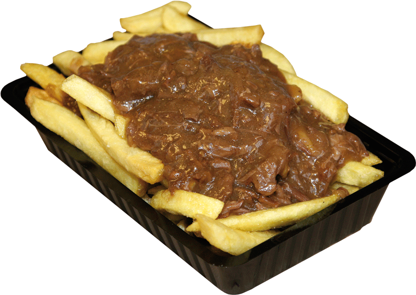 [ Img] - Cheese Fries Clipart (886x634), Png Download