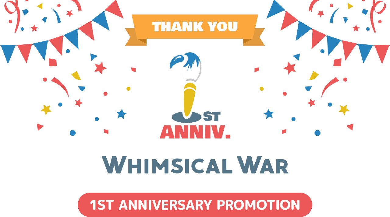 Thank You For Playing Whimsical War - T Shirt Print Design For The Year Clipart (1280x713), Png Download