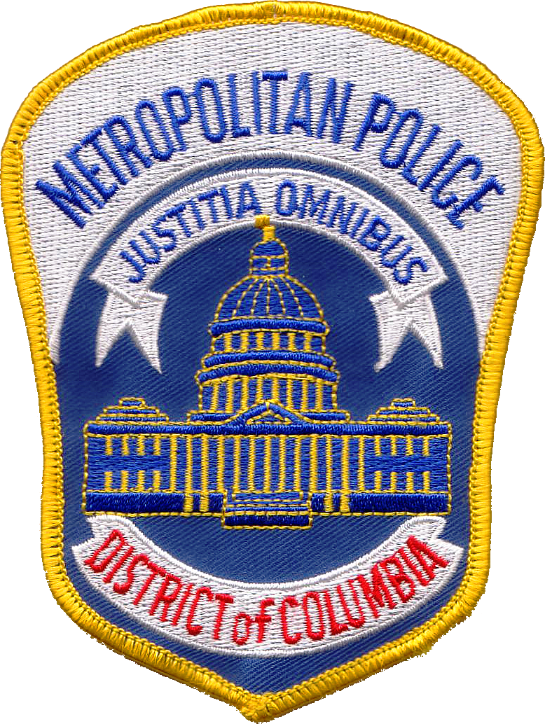 Patch Of The Metropolitan Police Department Of The - Metropolitan Police Department Of The District Of Columbia Clipart (778x1034), Png Download