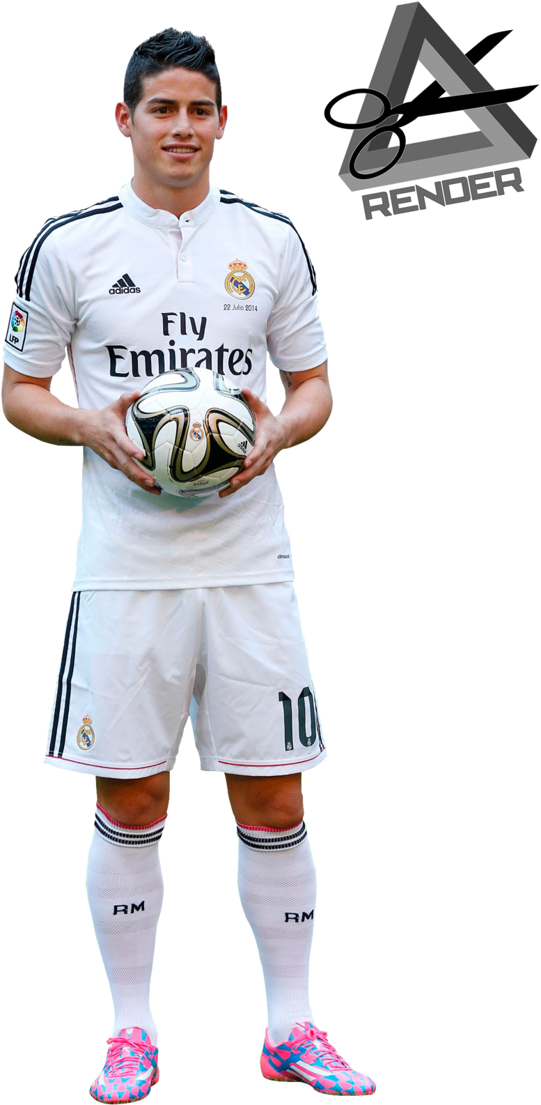 James Rodriguez Real Madrid 2014 - James Rodriguez Transparent Background Clipart (1024x1632), Png Download