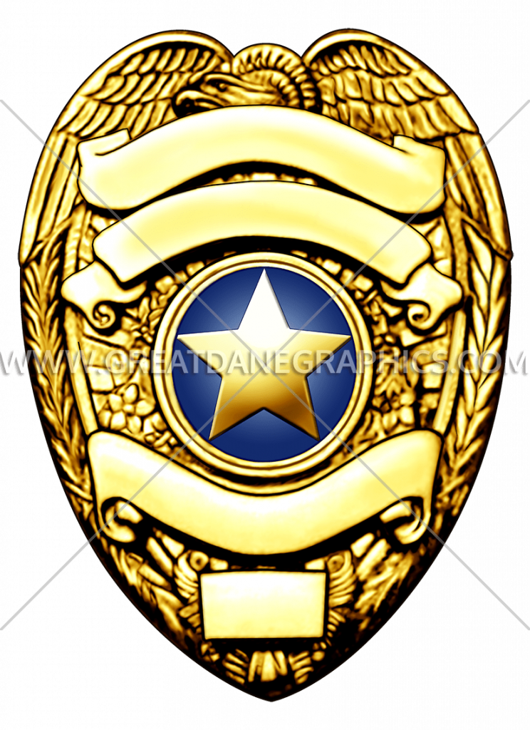 Picture Transparent Stock Excellent Printable Pin Template - Police Badge With Transparent Background Clipart (744x1024), Png Download