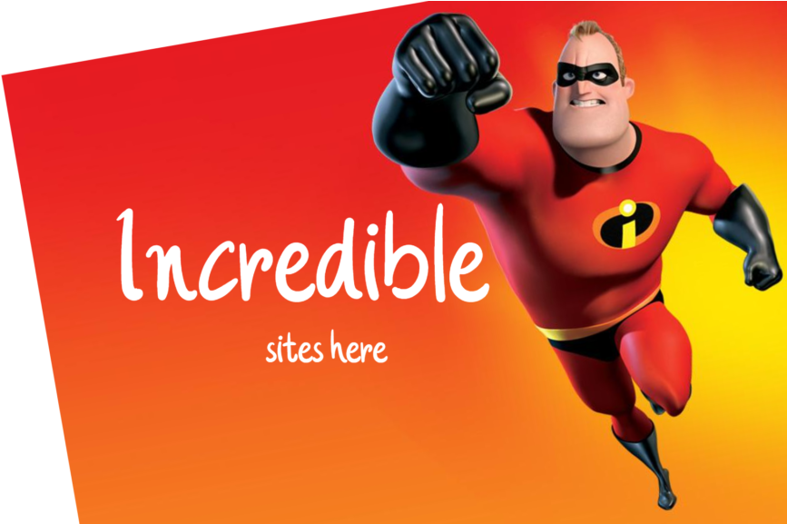 Find All New Websites Starting With Letter “i” - Mr Incredible Clipart (1024x576), Png Download