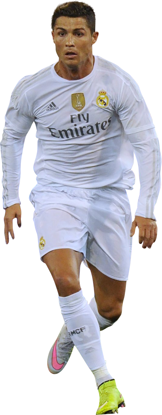 Cristiano Ronaldo Render Clipart (536x1373), Png Download