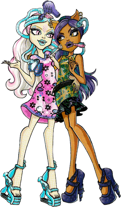 Free: Nuevo Artwork/png En Hd De Viperine Gorgon - Monster High 