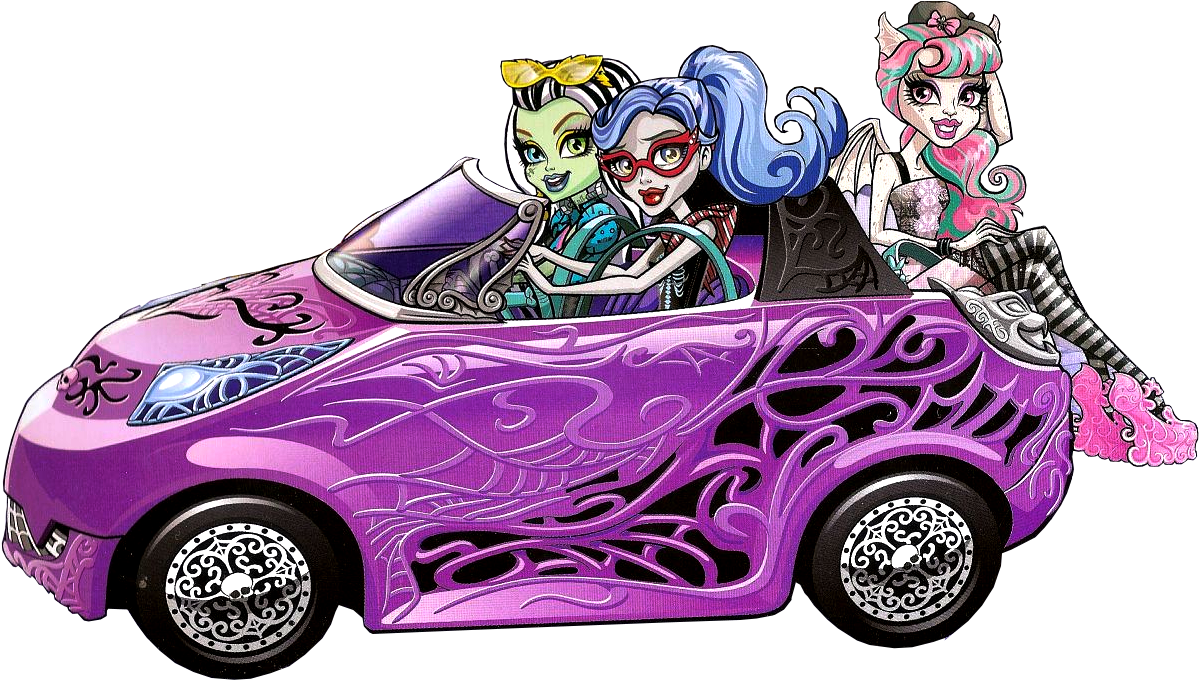 Norton Secured - Monster High Car Clipart (1216x743), Png Download