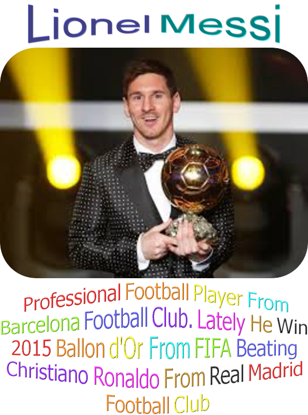 Messi Wins Ballon Dor Clipart (600x810), Png Download
