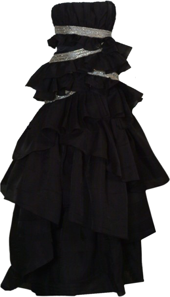 Little Black Dress Clipart (666x1199), Png Download