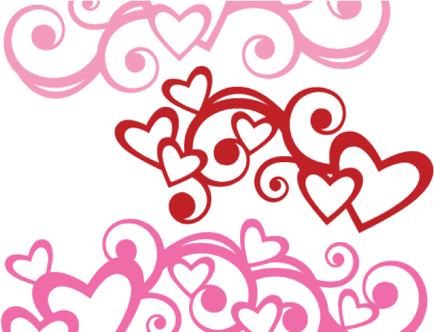 Flourish Clipart Svg - Heart Flourishes - Png Download (640x480), Png Download