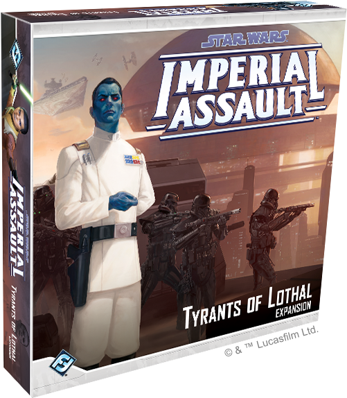 Imperial Assault - Star Wars Imperial Assault Tyrants Of Lothal Clipart (610x610), Png Download