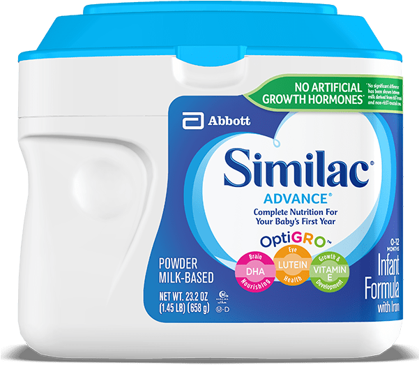Similac Advance Stage - Similac Formula Clipart (600x600), Png Download