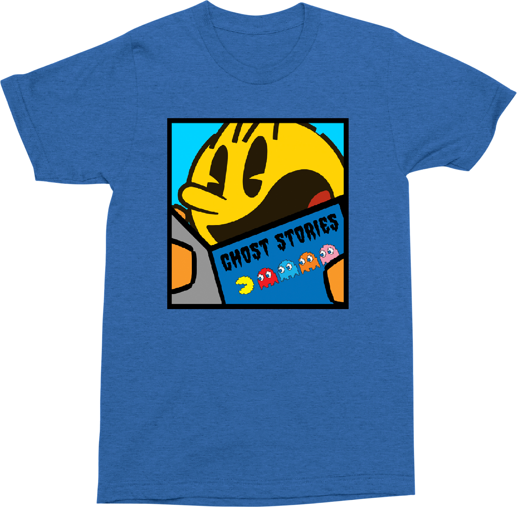 Ghost Stories Pac Man T Shirt - Active Shirt Clipart (1787x1755), Png Download