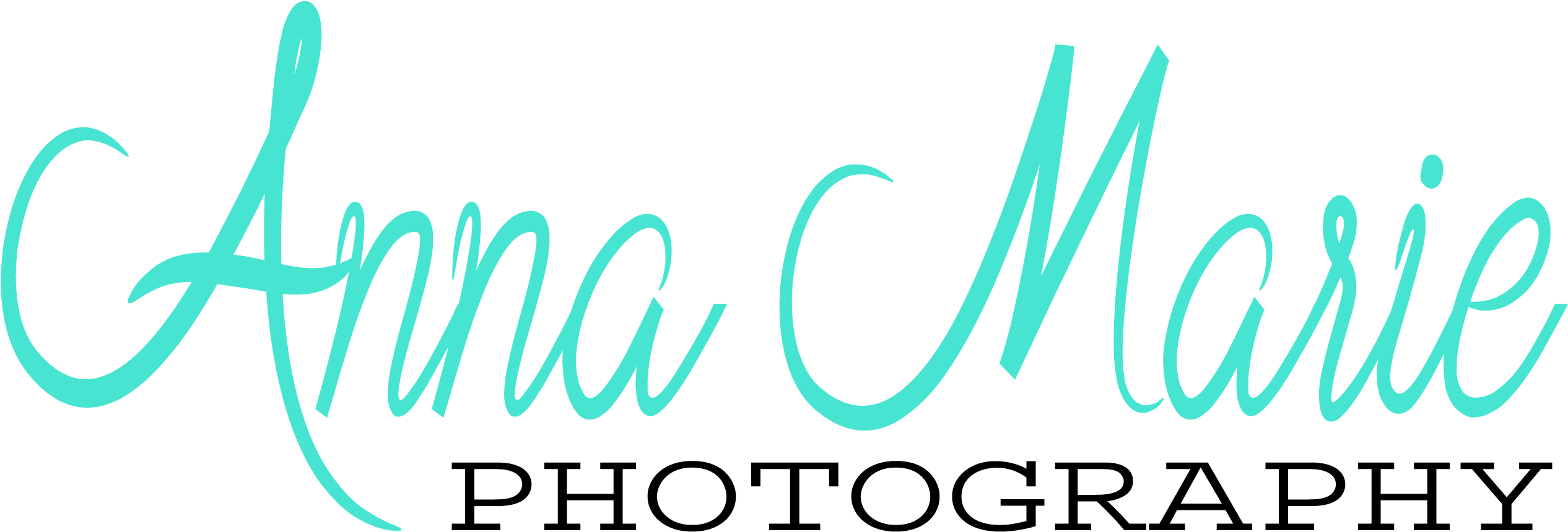 Anna Marie Photography - Calligraphy Clipart (3000x1800), Png Download