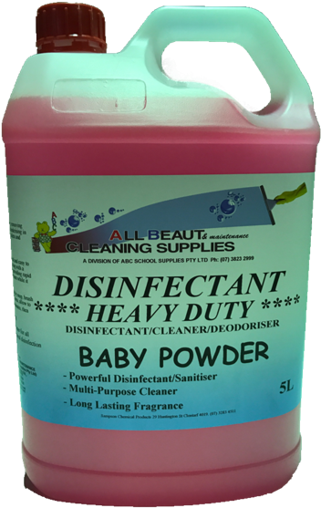 Disinfectant Heavy Duty Baby Powder 5l - Babyshop Stores Clipart (480x640), Png Download