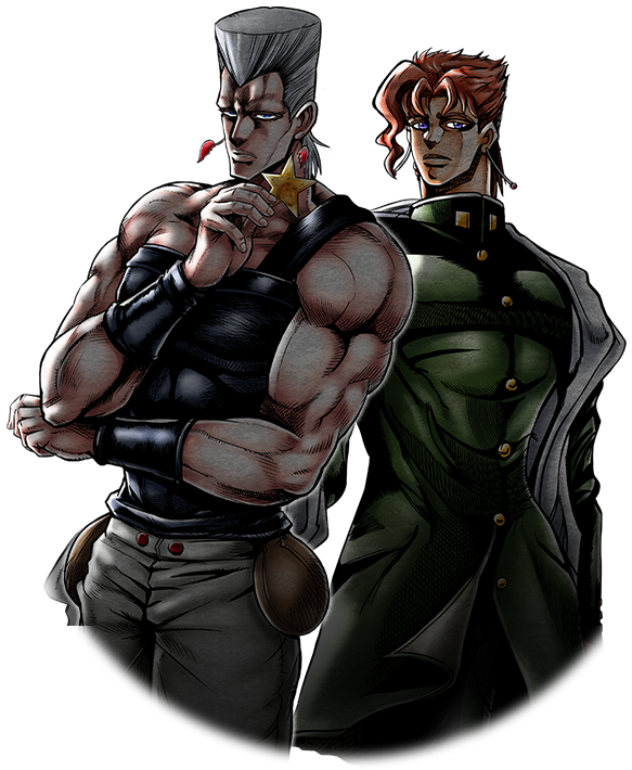 Unit Jean Pierre Polnareff And Noriaki Kakyoin - Polnareff X Kakyoin Clipart (720x800), Png Download