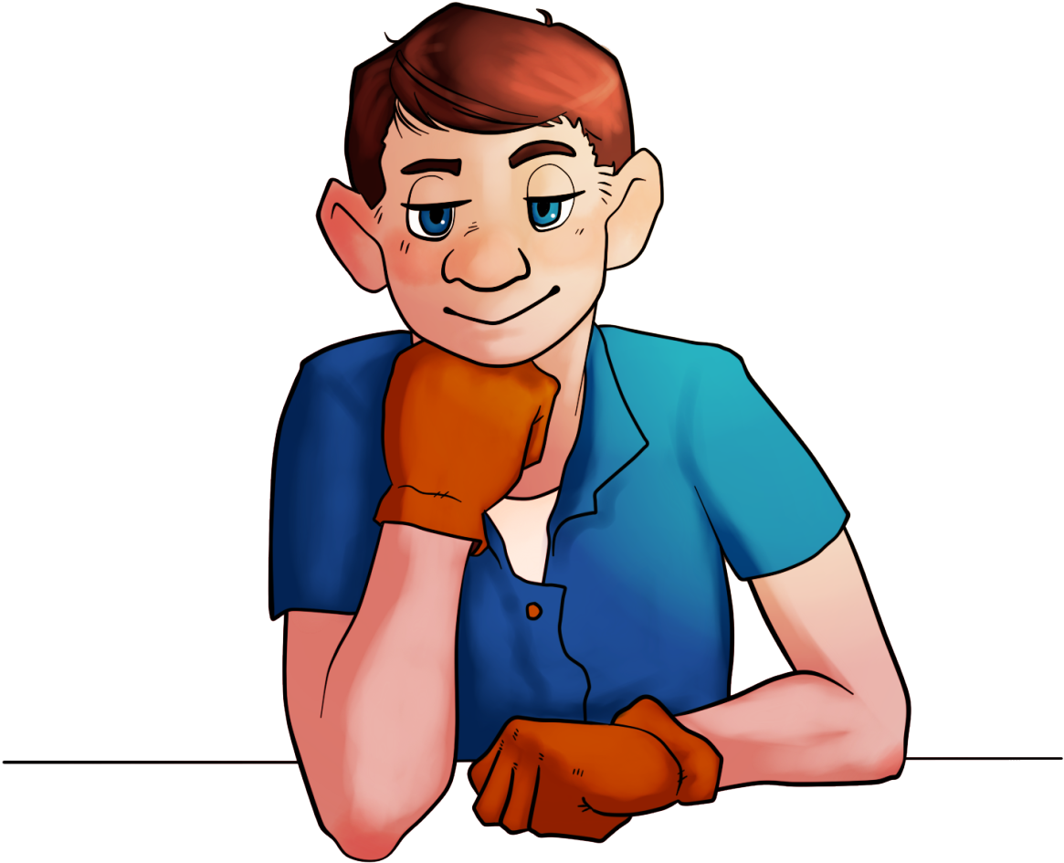 My Name's Fix It Felix Jr - Cartoon Clipart (1280x1110), Png Download