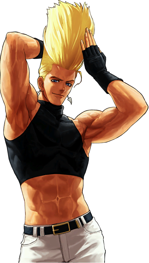 Jean Pierre Polnareff From Jojo's - King Of Fighters Benimaru Clipart (497x877), Png Download