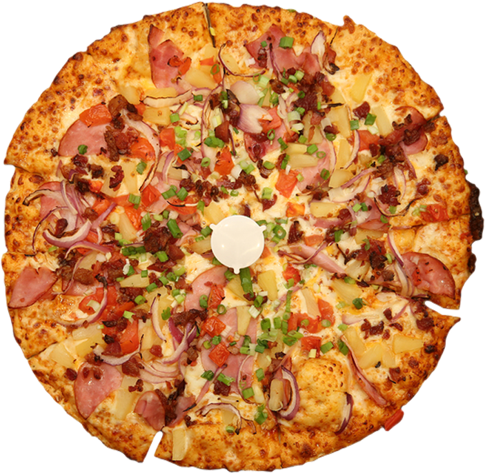 New York Supreme - California-style Pizza Clipart (703x686), Png Download