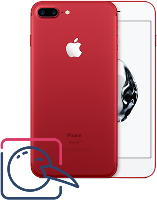 Iphone 7 Plus 128gb Red - Phone 7 Plus Price In Pakistan Clipart (745x1024), Png Download