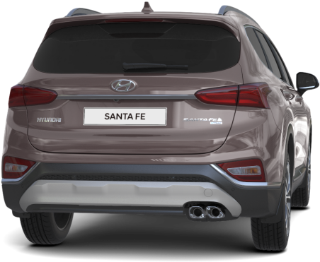 Earthy Bronze - Hyundai Santa Fe Clipart (1024x462), Png Download