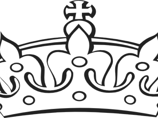 Clip Art Royalty - King Crown Clipart Black And White - Png Download (640x480), Png Download