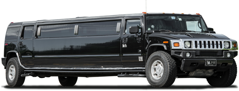 Black Stretched Hummer - Gold Hummer Limo Clipart (800x500), Png Download