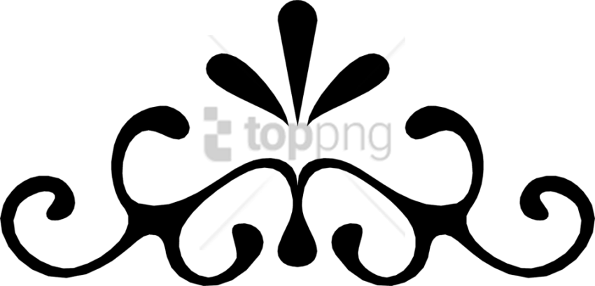 Free Png Abstract Lines Black And White Png Png Image - Design Black And White Png Clipart (850x409), Png Download