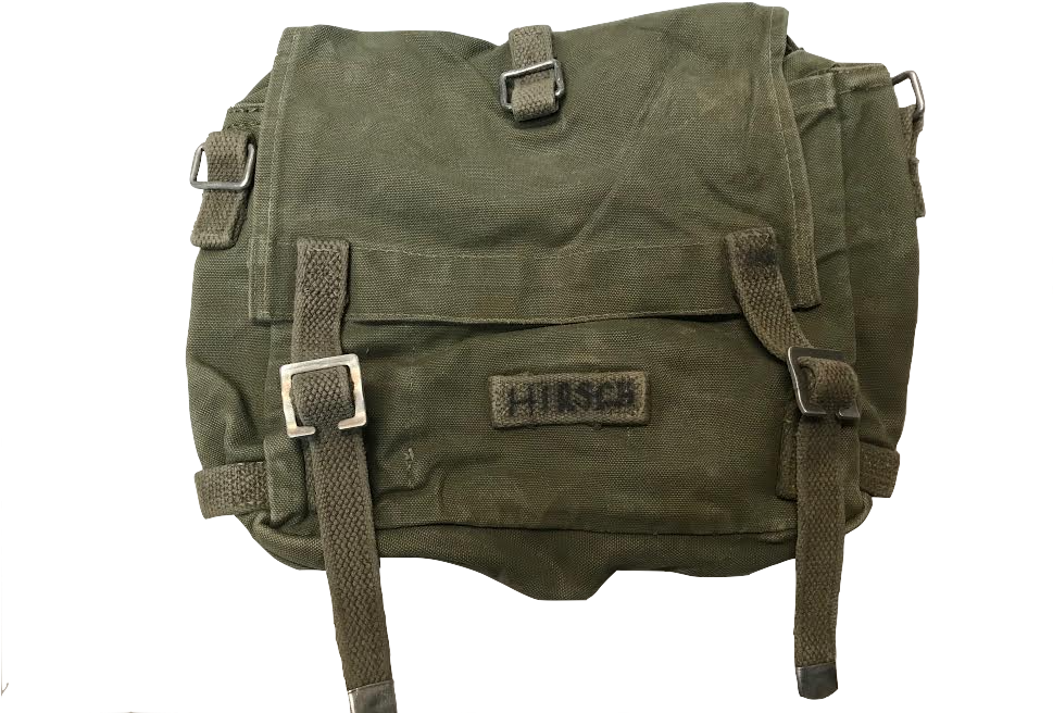 Vintage Military German Bread Bag - Messenger Bag Clipart (968x726), Png Download