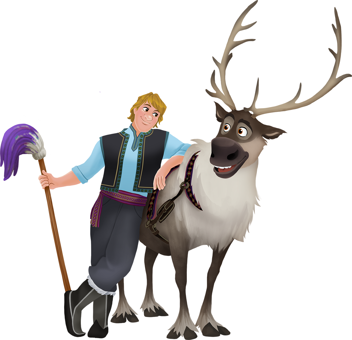 Barren Ground Caribou Clipart (1163x1122), Png Download