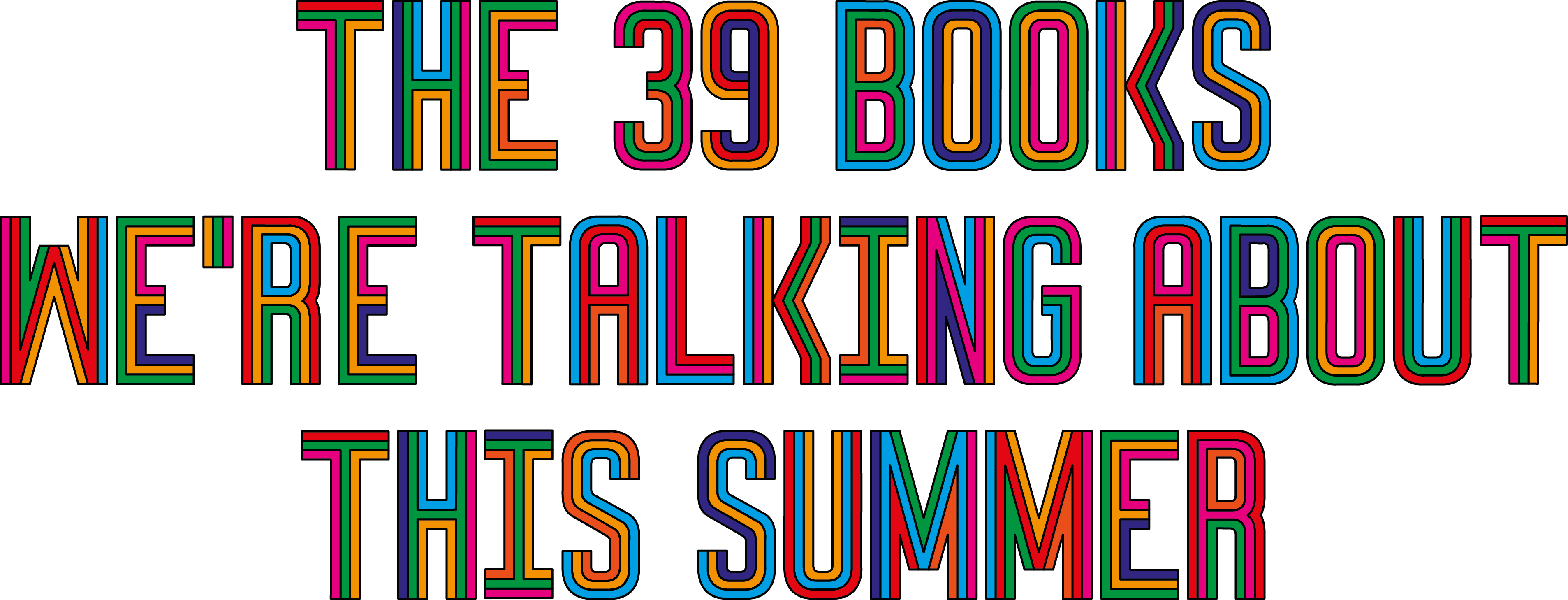 The 39 Books We're Talking About This Summer - M Calling It Shea Clipart (3813x1458), Png Download