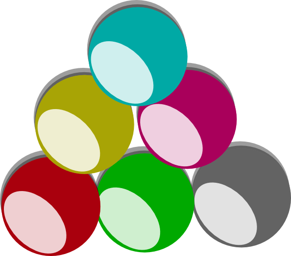 Marble Clip Art - Marbles Clip Art - Png Download (600x528), Png Download