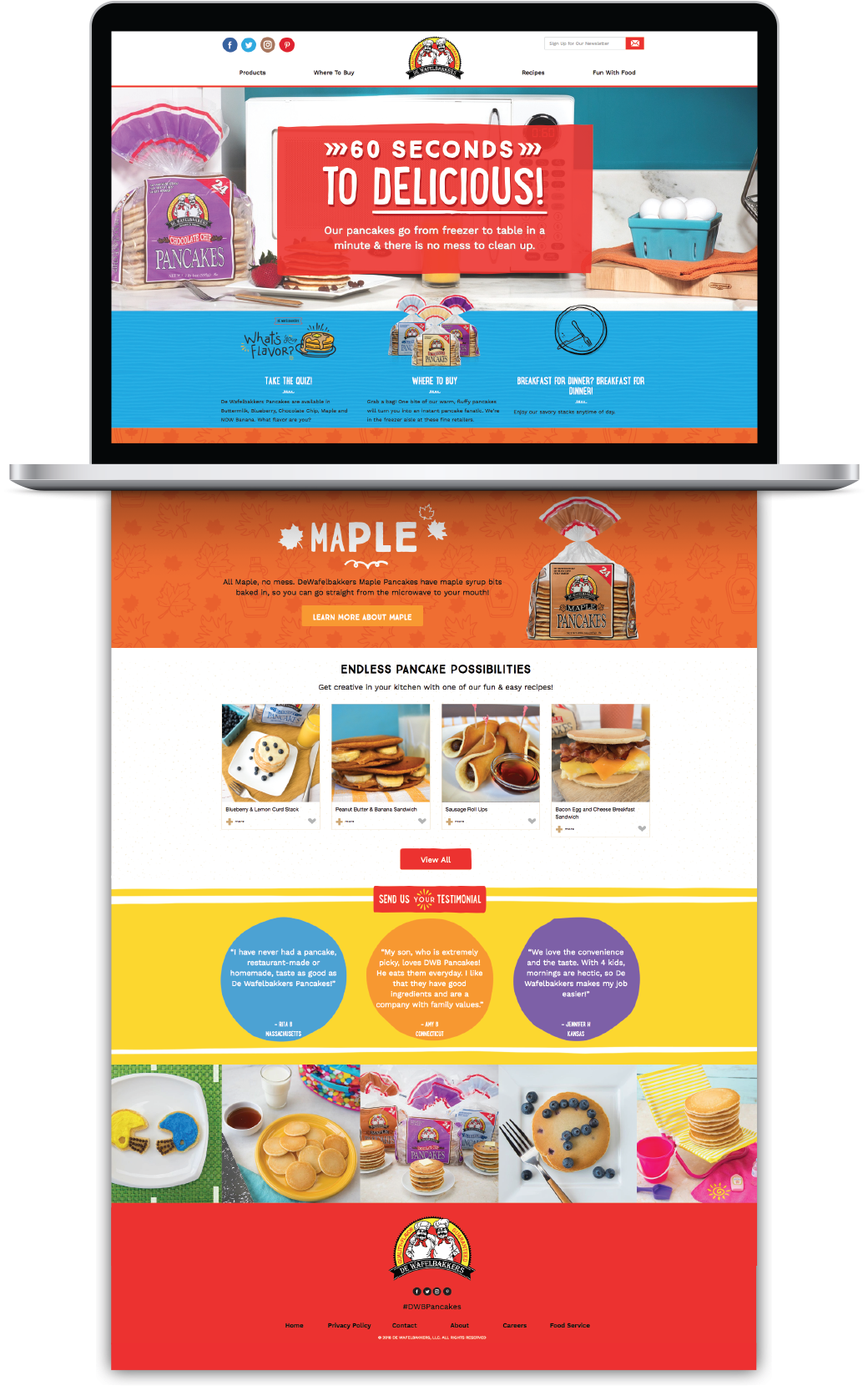 The Site Also Better Promotes Individual Flavors With - Display Advertising Clipart (1323x1800), Png Download