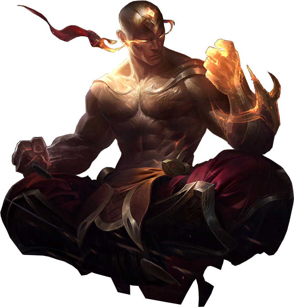 God Fist Lee Sin - God Fist Lee Sin Png Clipart (1920x1080), Png Download