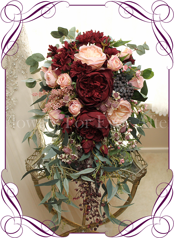 Bronte Package Flowers For Ever After Artificial - Flower Bouquet Clipart (608x822), Png Download