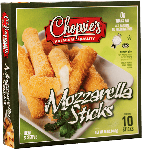 Chopsie's Cheese-filled Products - Fish Stick Clipart (572x600), Png Download