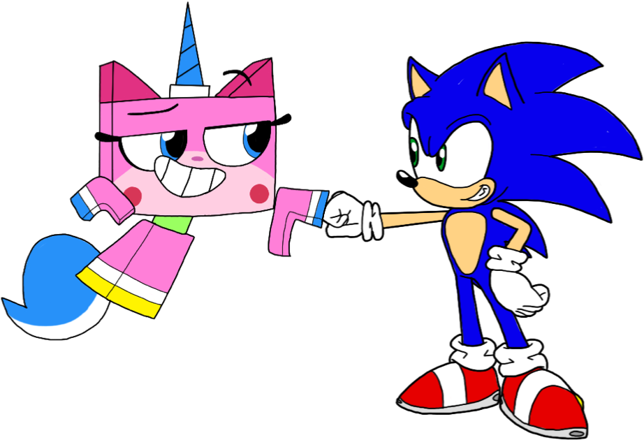 22 Jun - Unikitty And Sonic The Hedgehog Clipart (1024x768), Png Download