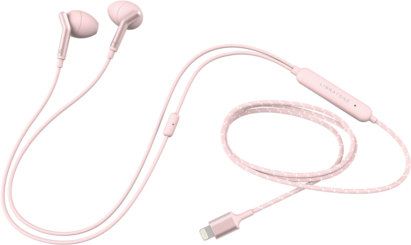 World's First Lightning Powered Earbuds With Citymix™ - Cable Clipart (1325x790), Png Download